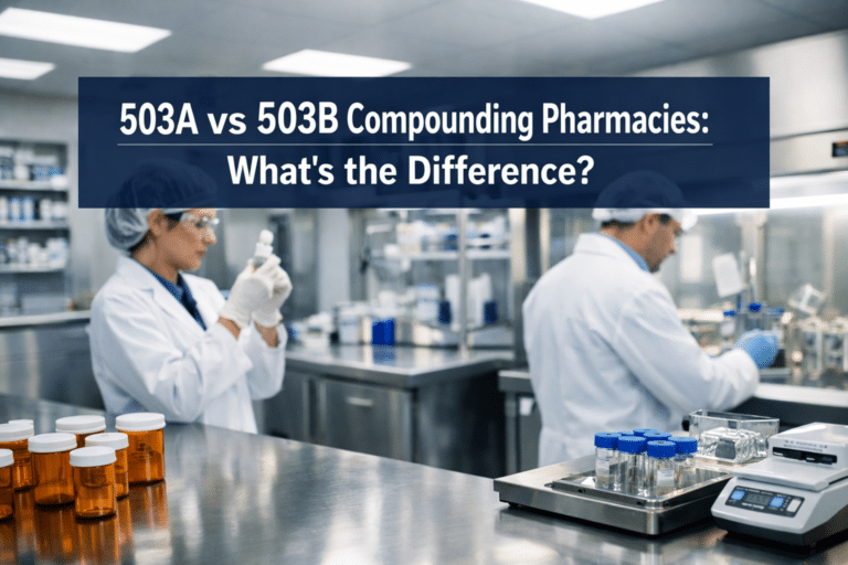 503A vs 503B Compounding Pharmacies: What's the Difference?