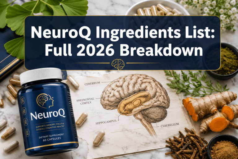 Neuroq ingredients list
