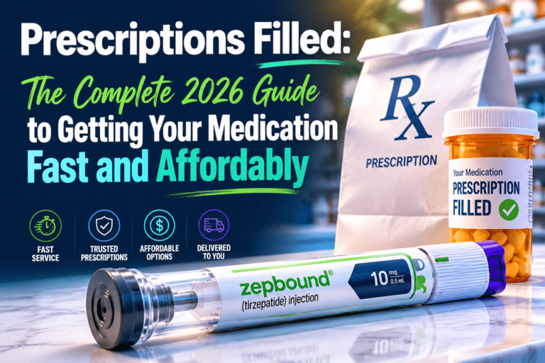 Prescriptions Filled: The Complete 2026 Guide to Getting Your Medication Fast and Affordably