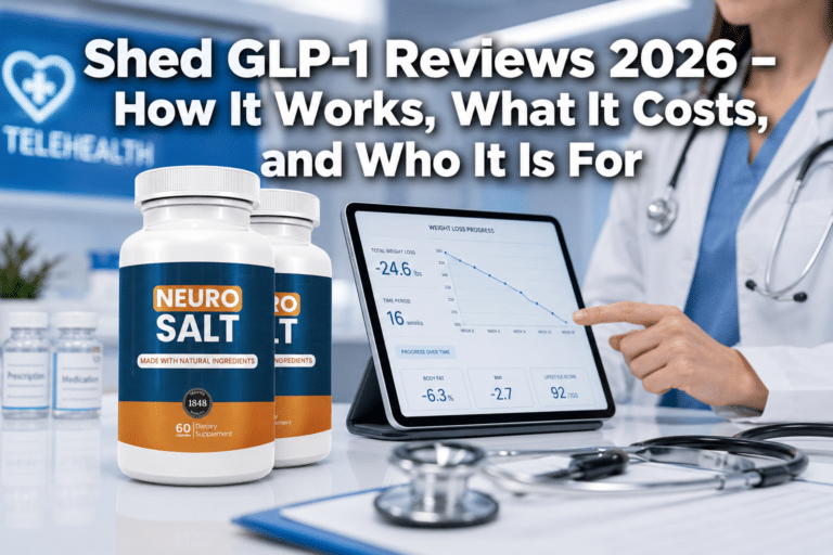 Shed GLP-1 Reviews 2026 – How It Works, What It Costs, and Who It Is For