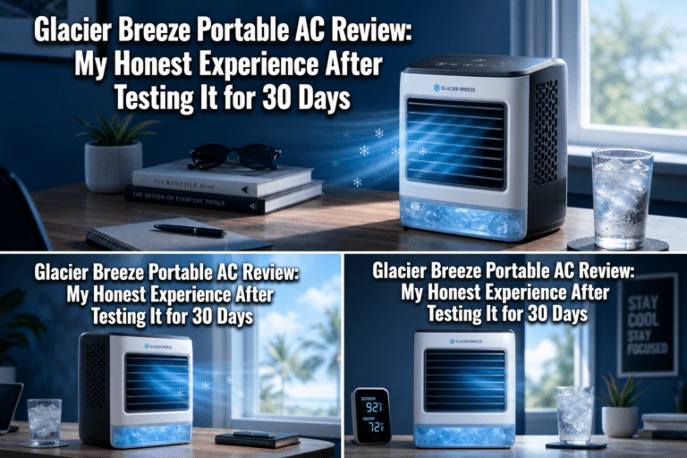 Glacier Breeze Portable AC Review: My Honest Experience After Testing It for 30 Days