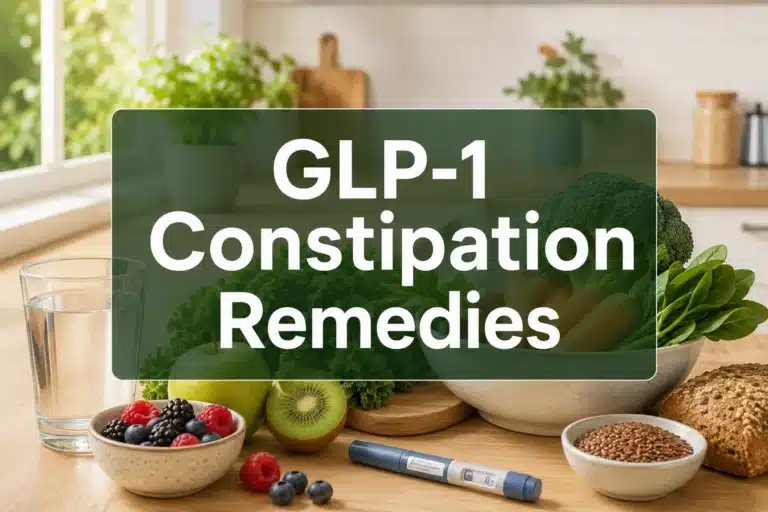 GLP-1 Constipation Remedies